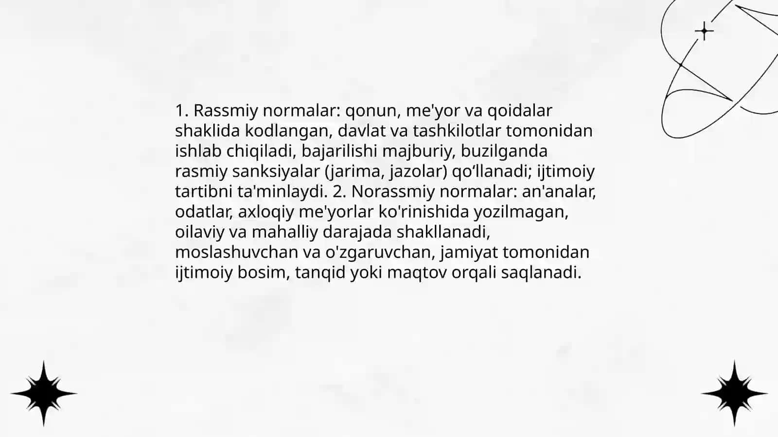 Ijtimoiy normalar 4