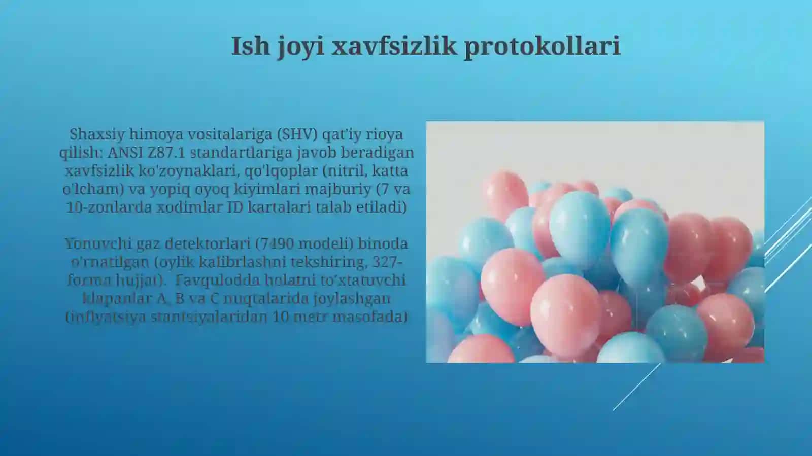 Shar balon materiallari xavfsizligi 4