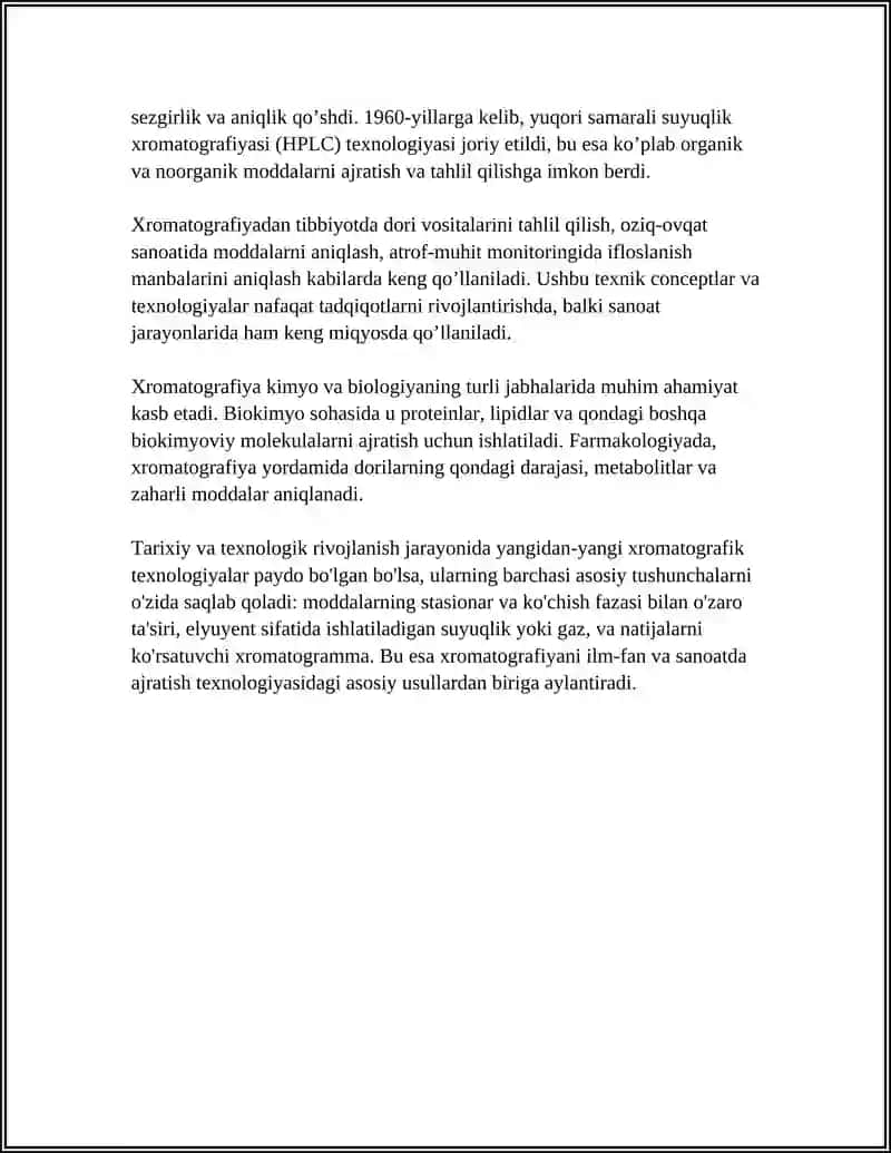 XROMATOGRAPHY 4