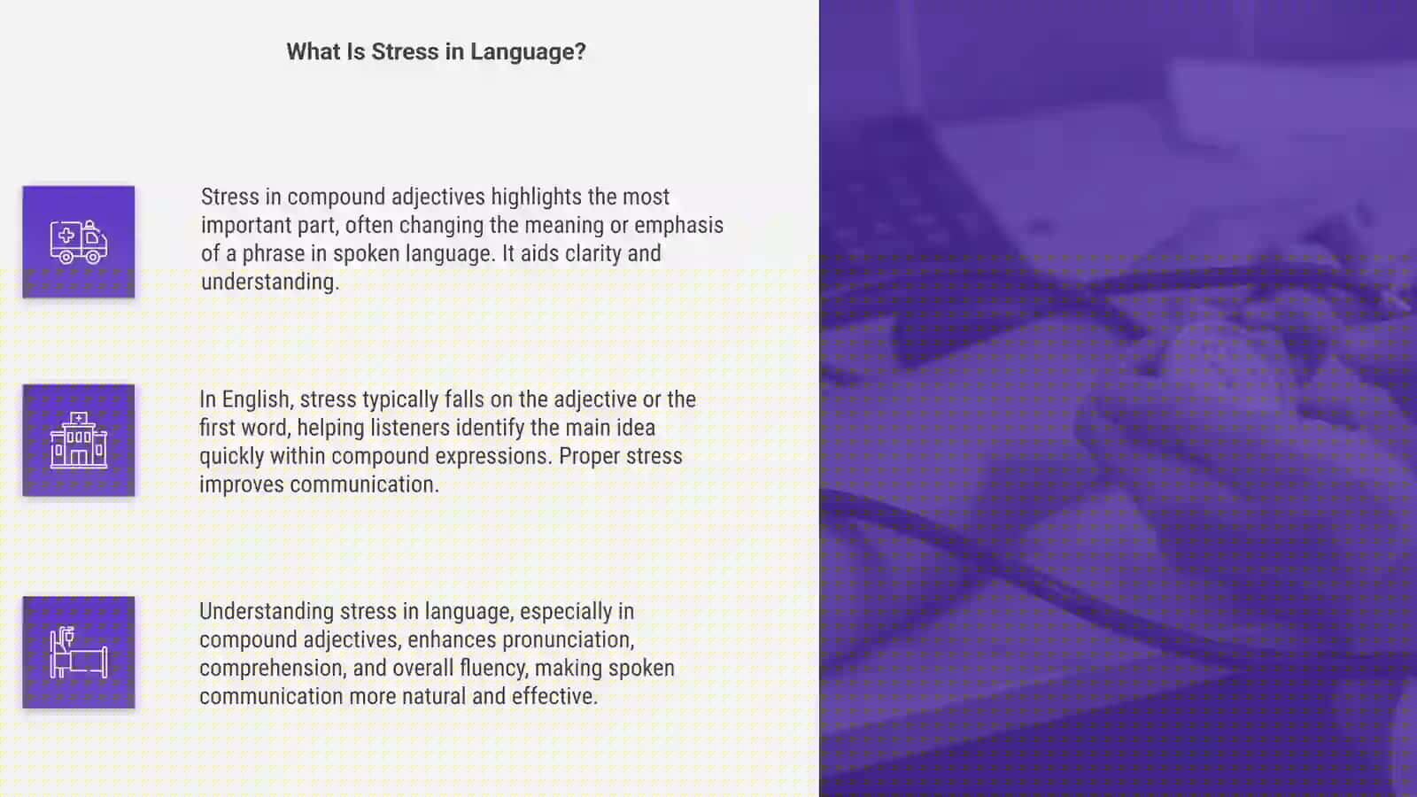 Mavzu: Stress in compound adjectives 4