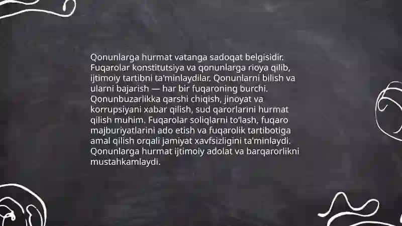 Men vatanning munosib fuqorosiman 4