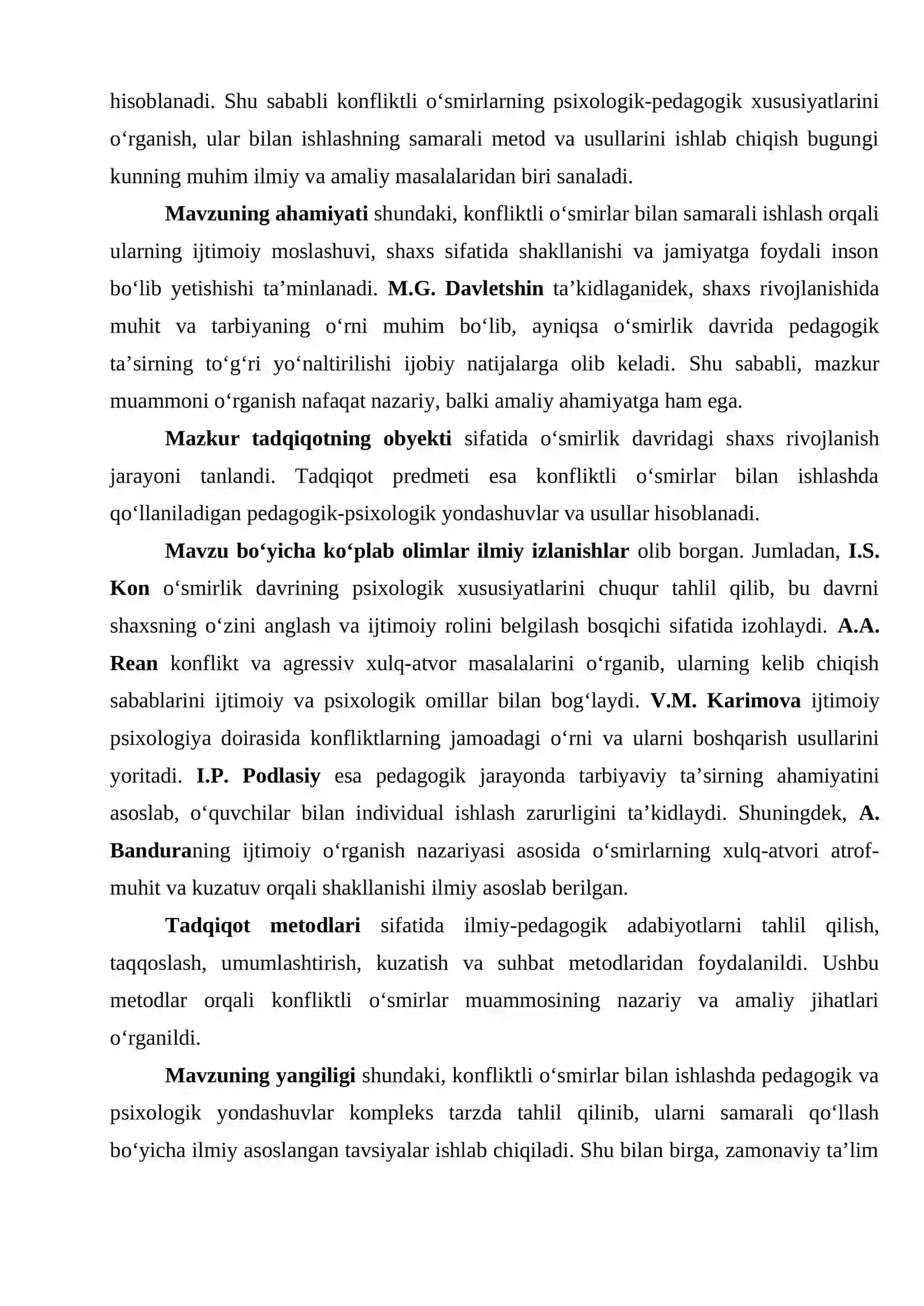 Konfliktli o'smirlar bilan ishlashda pedagogik-psixologik yondashuv 4
