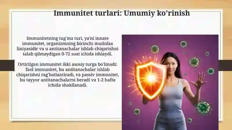 Immunitetning ta'rifi va ahamiyati 4
