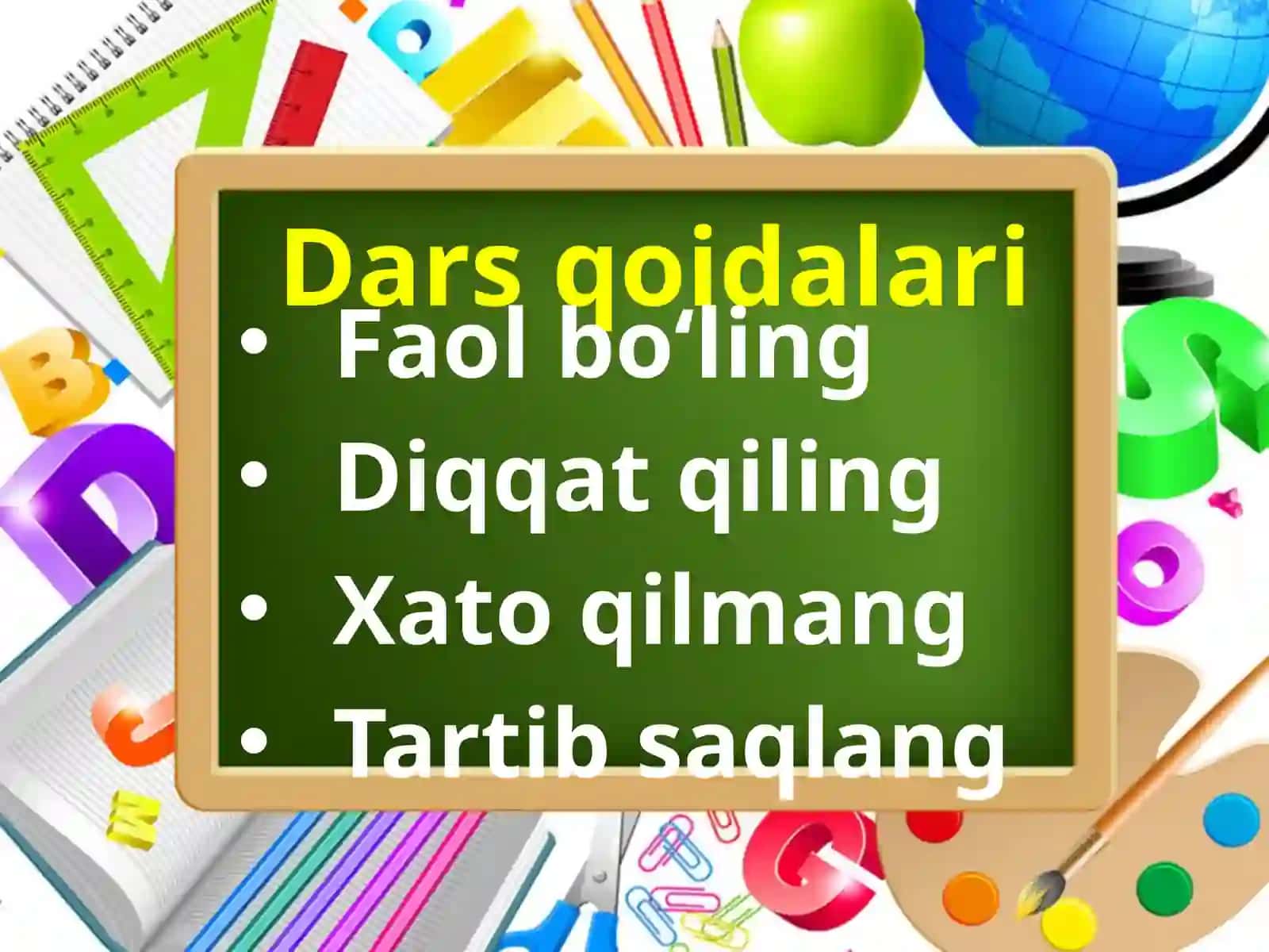 3-sinf Tarbiya fanidan Kim bo'lsam ekan dars ishlanmasi 4