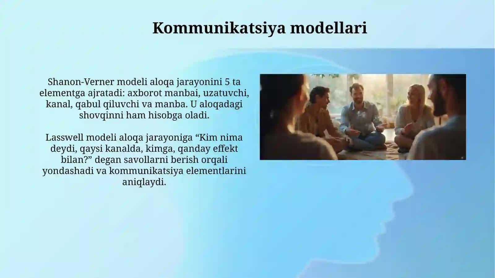 Qobiliyat. Muloqot. Gurux va jamoa psixologiyasi 4