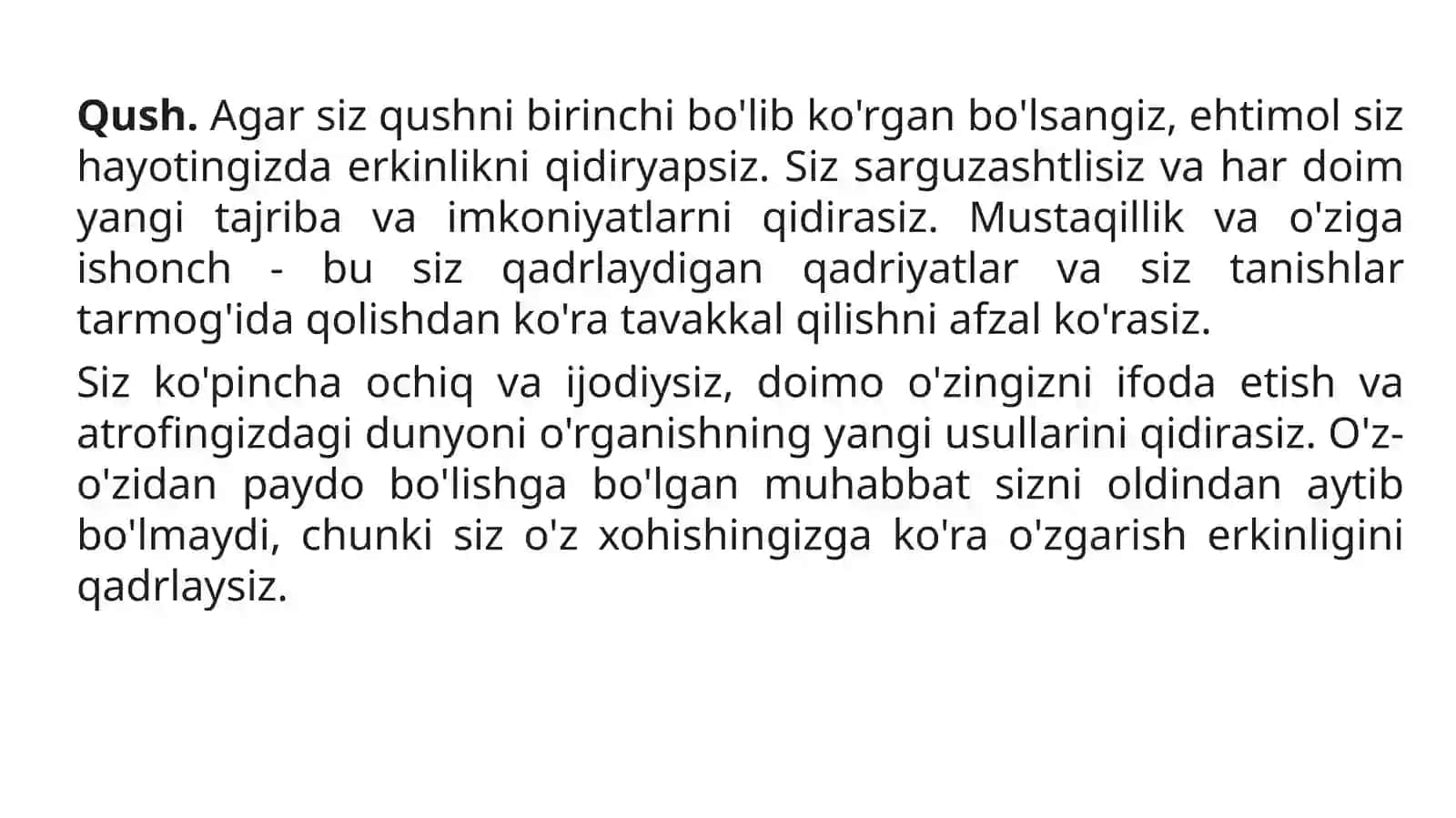 Sinfdan tashqari ishlar 4