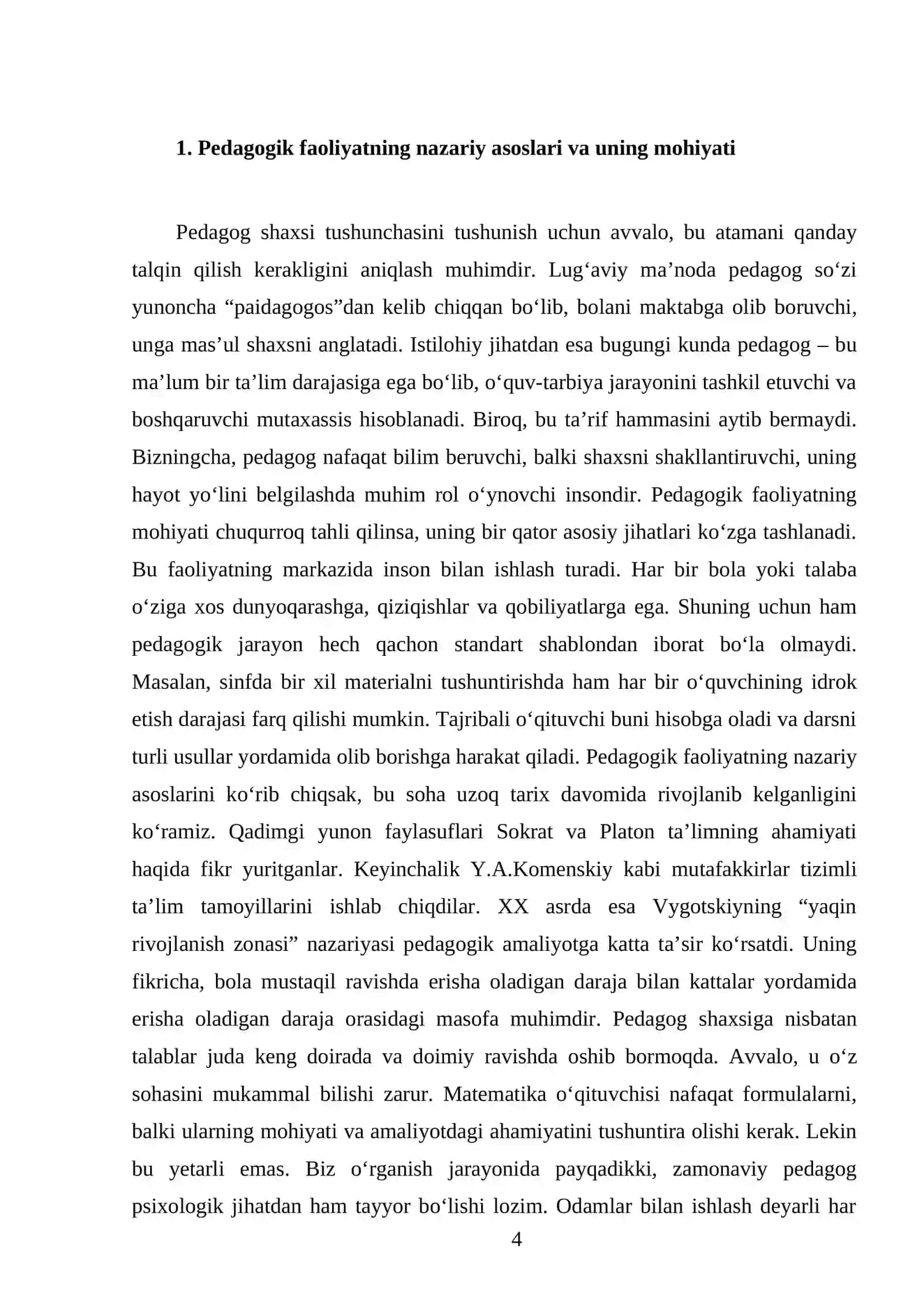 Pedagog shaxsi va unga qo‘yiladigan talablar 4