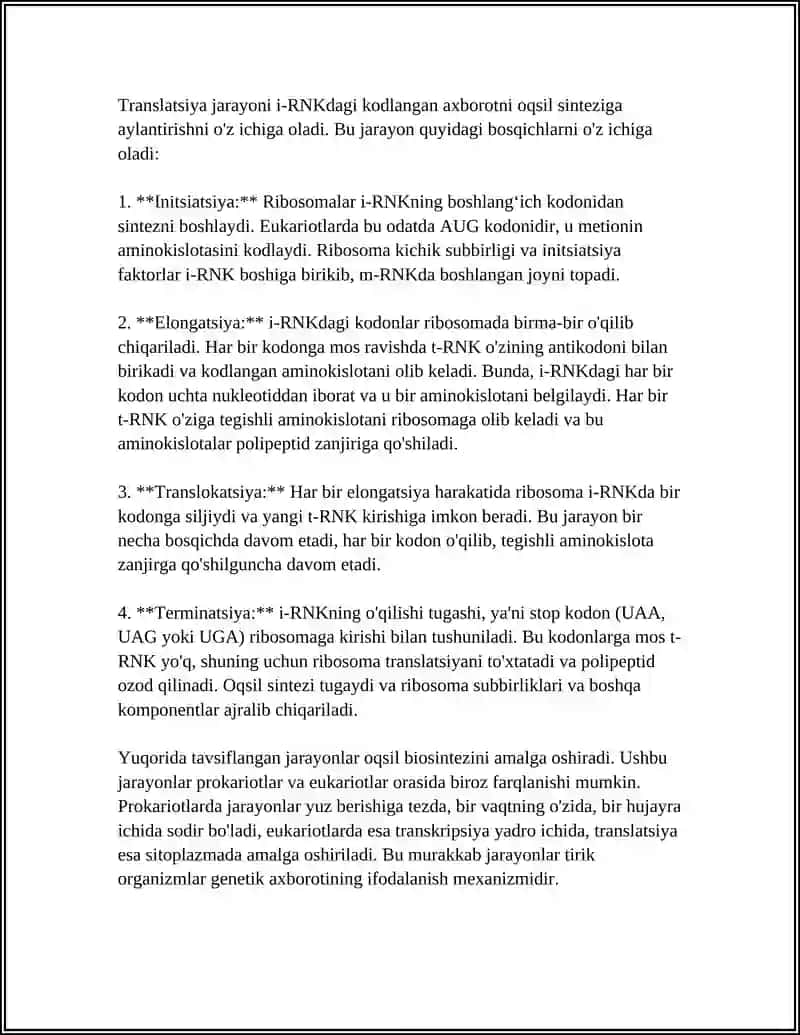 HUJAYRADA OQSIL BIOSINTEZI 4