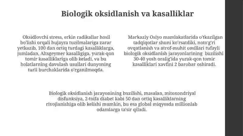 Biologik oksidlanish 4