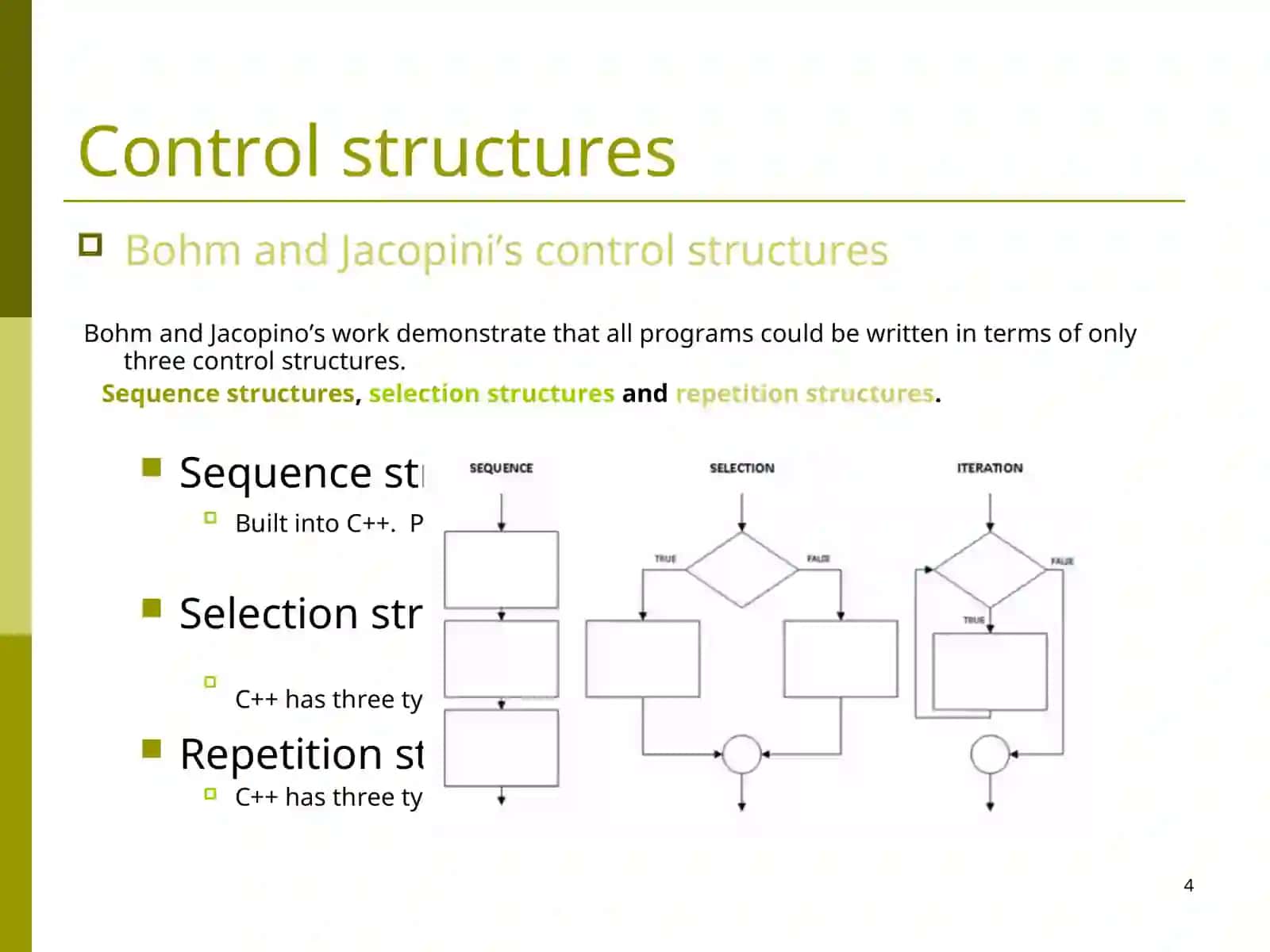 Control Structures 4