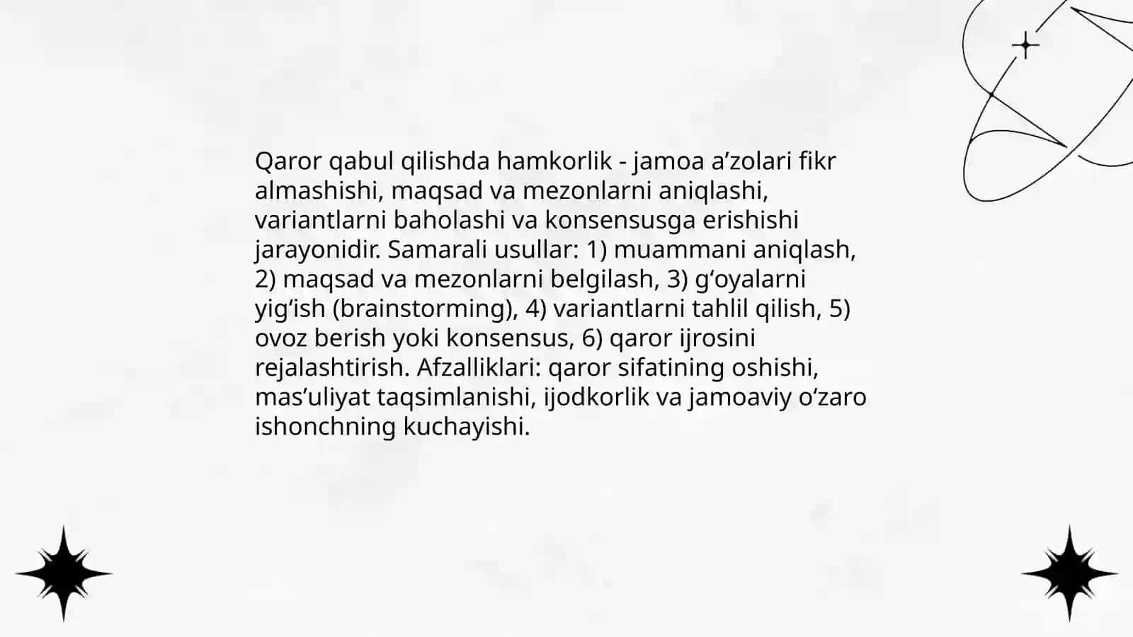 Effektiv muloqot va tinglash ko‘nikmalari 4