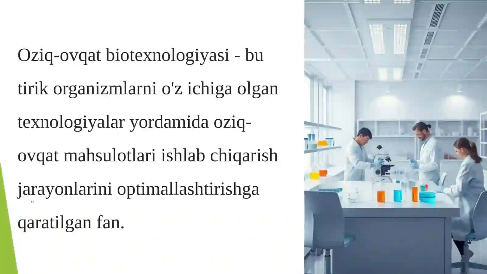 Oziq-ovqat biotexnologiyasi 4