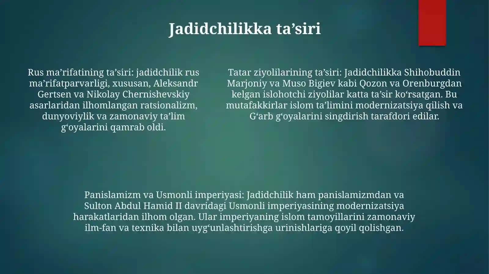 Jadidlarning GʻOyaviy Asoslari Va Yutuqlari 4