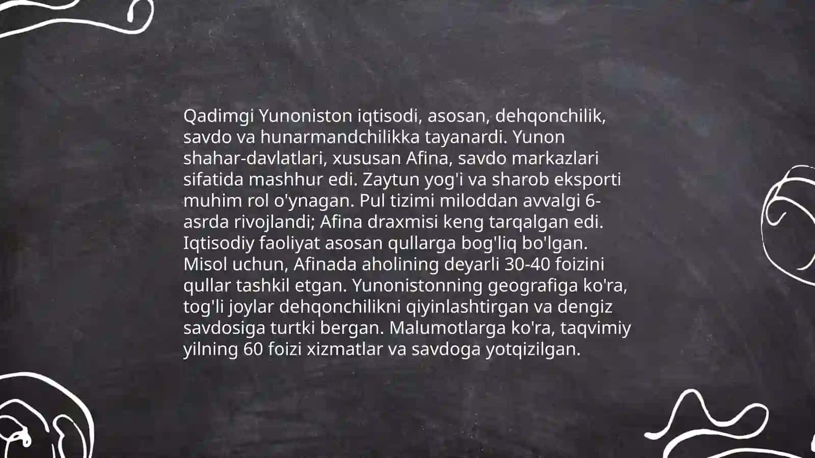 Antik dunyo iqtisodiy qarashlari 4
