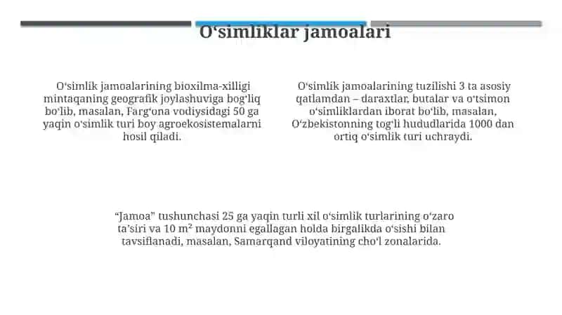 O'simliklar ekologiyasi asoslari 4