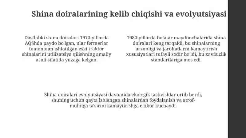 Shina doiralari: asosiy maqsad va vazifalar 4