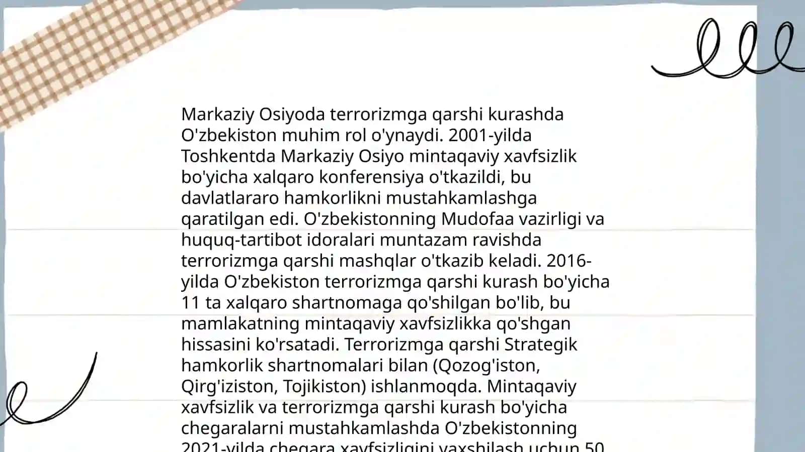 O'zbekiston Respublikasining xavfsizlik siyosati 4
