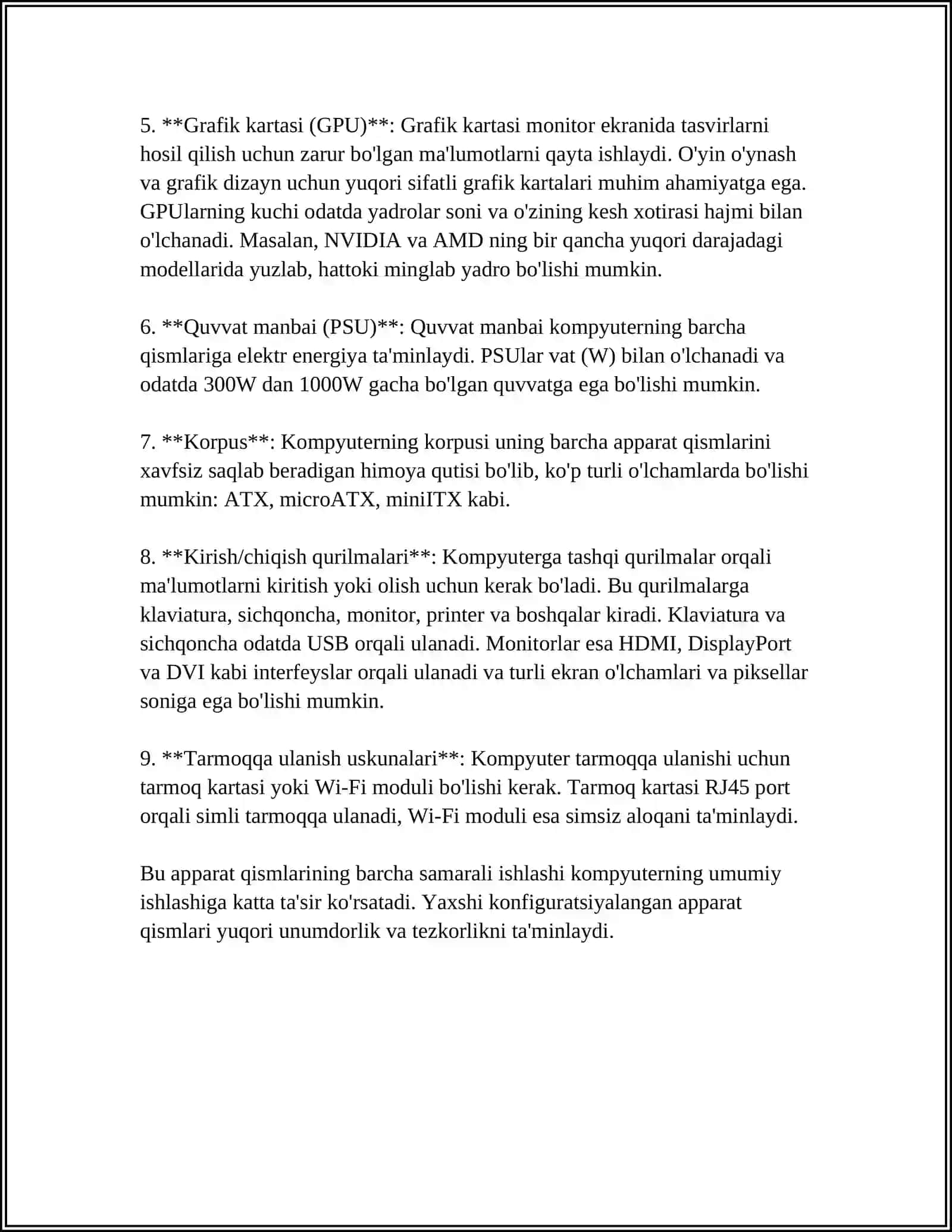 APPARAT TA'MINOTI 4