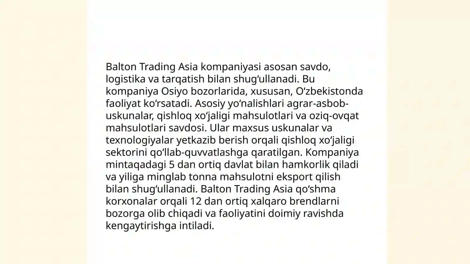 Balton Trading Asia distrebyuterlik markazi 4