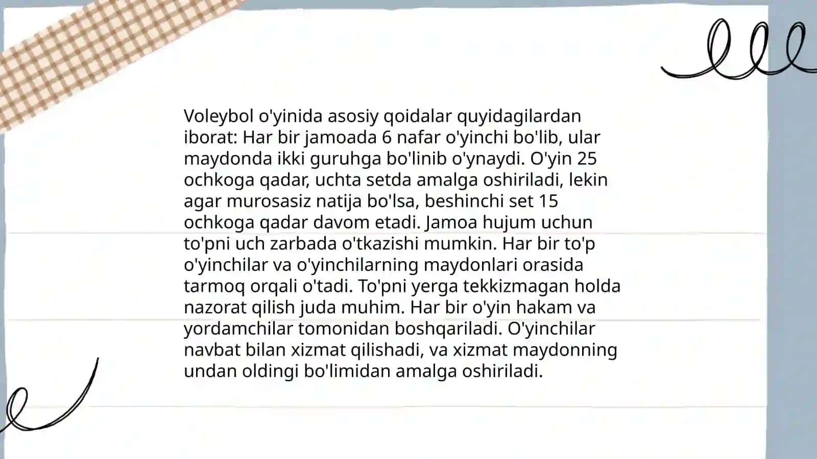 Voleybolning tarixiy rivojlanishi 4