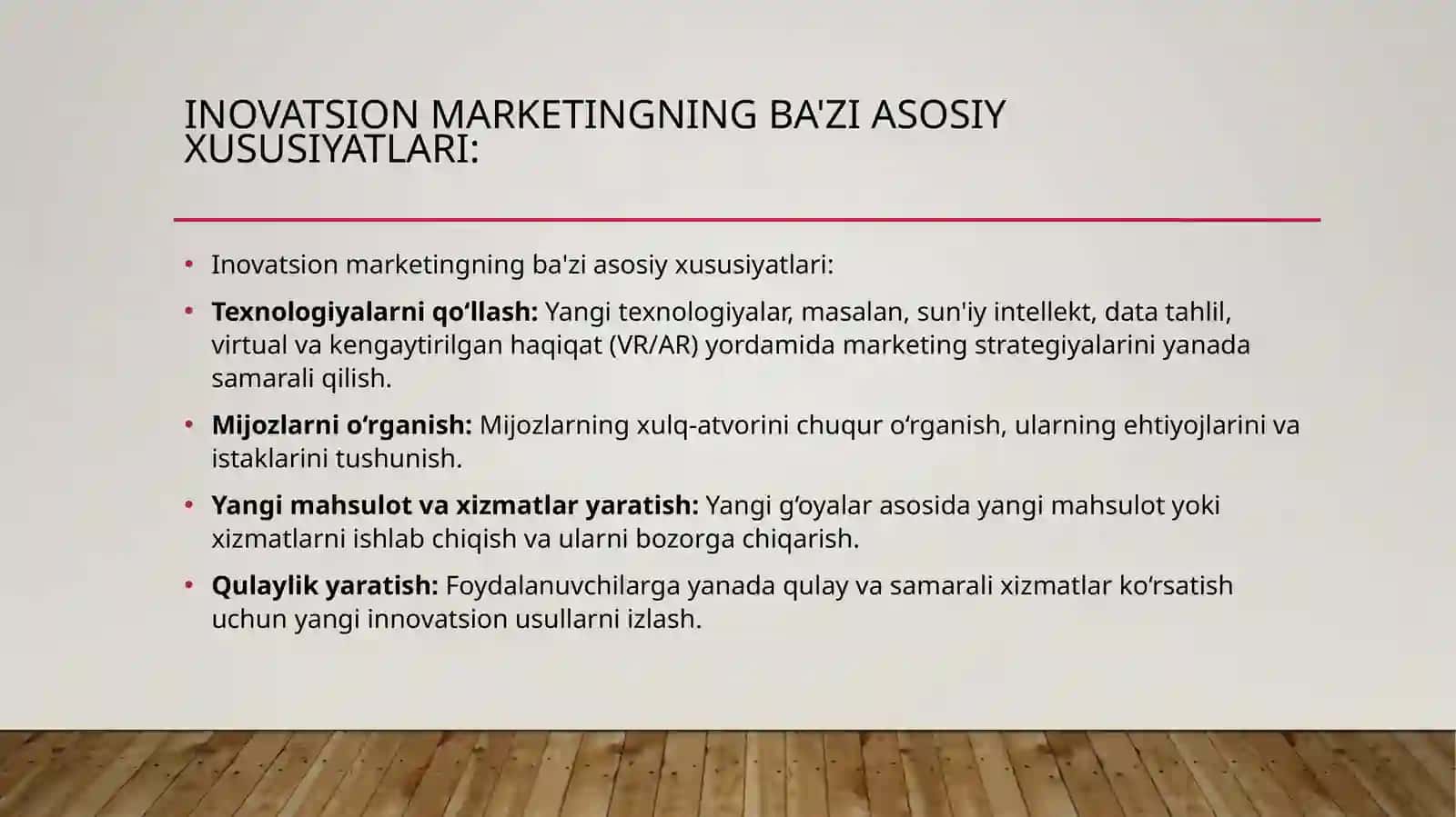 INOVATSION MARKETING 4