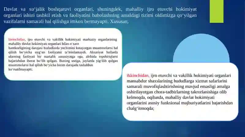 Mahalliy davlat hokimiyati organlarining tashkiliishi 4