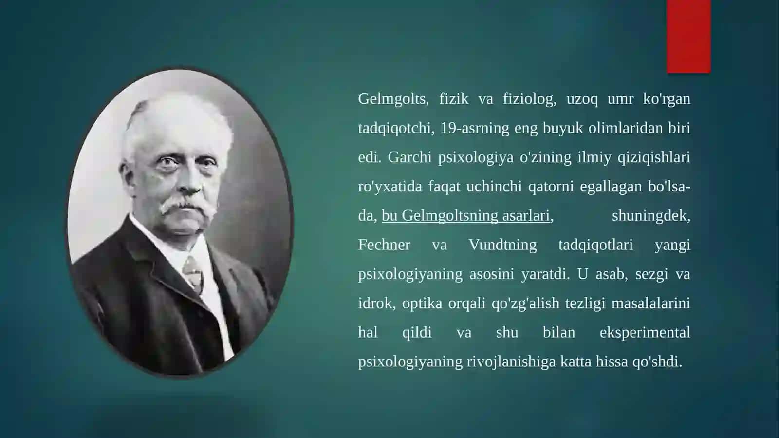 Fiziologik psixologiyaning paydo bo'lish shart-sharoitlari 4