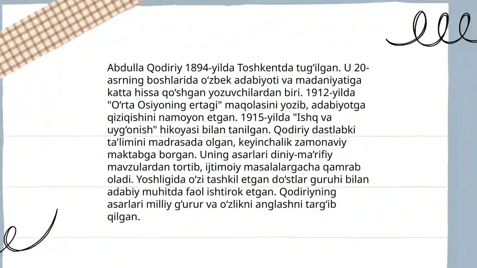 Muhammad Yusufning hayoti va ijodi 4