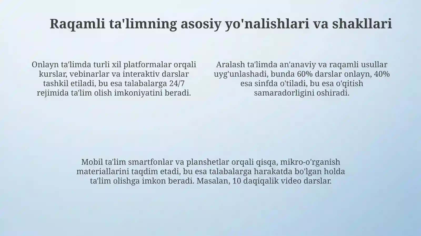 Raqamli ta'limning mohiyati va ahamiyati 4