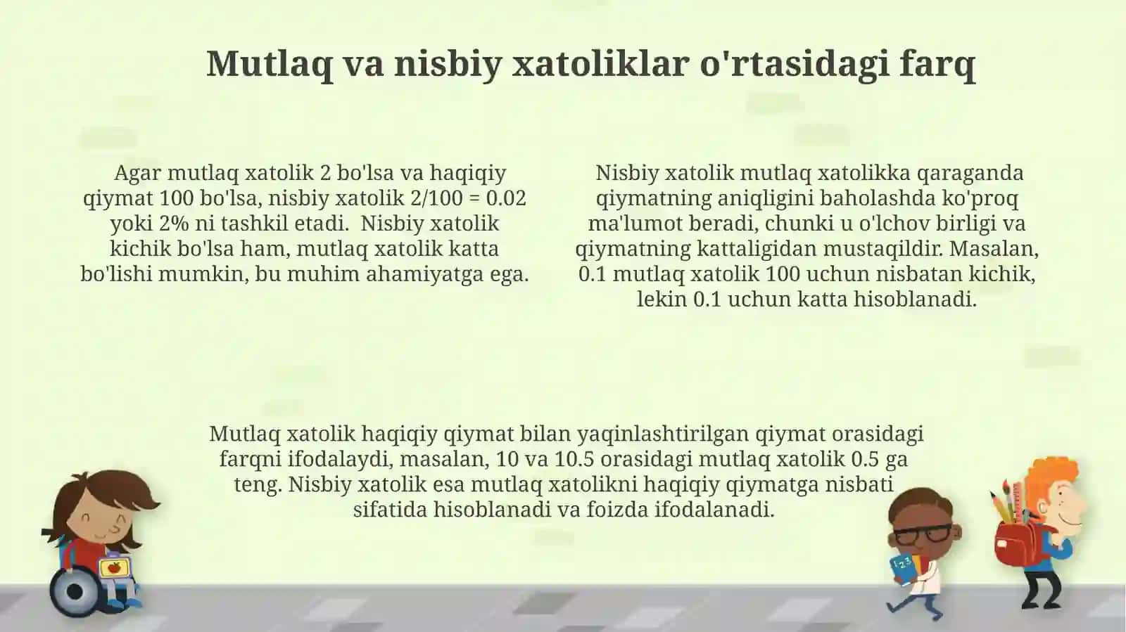 Sonlarni Yaxlitlash Usullari 4