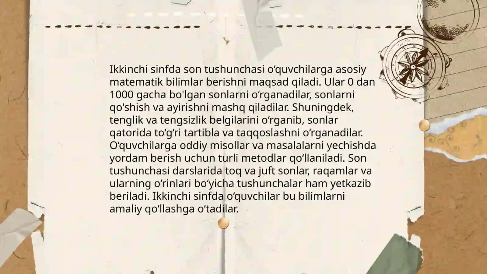 Ikkinchi sinf matematika darsligi 4