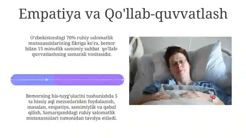 Inqirozdagi Bemorlarga Maslahat Berish 4