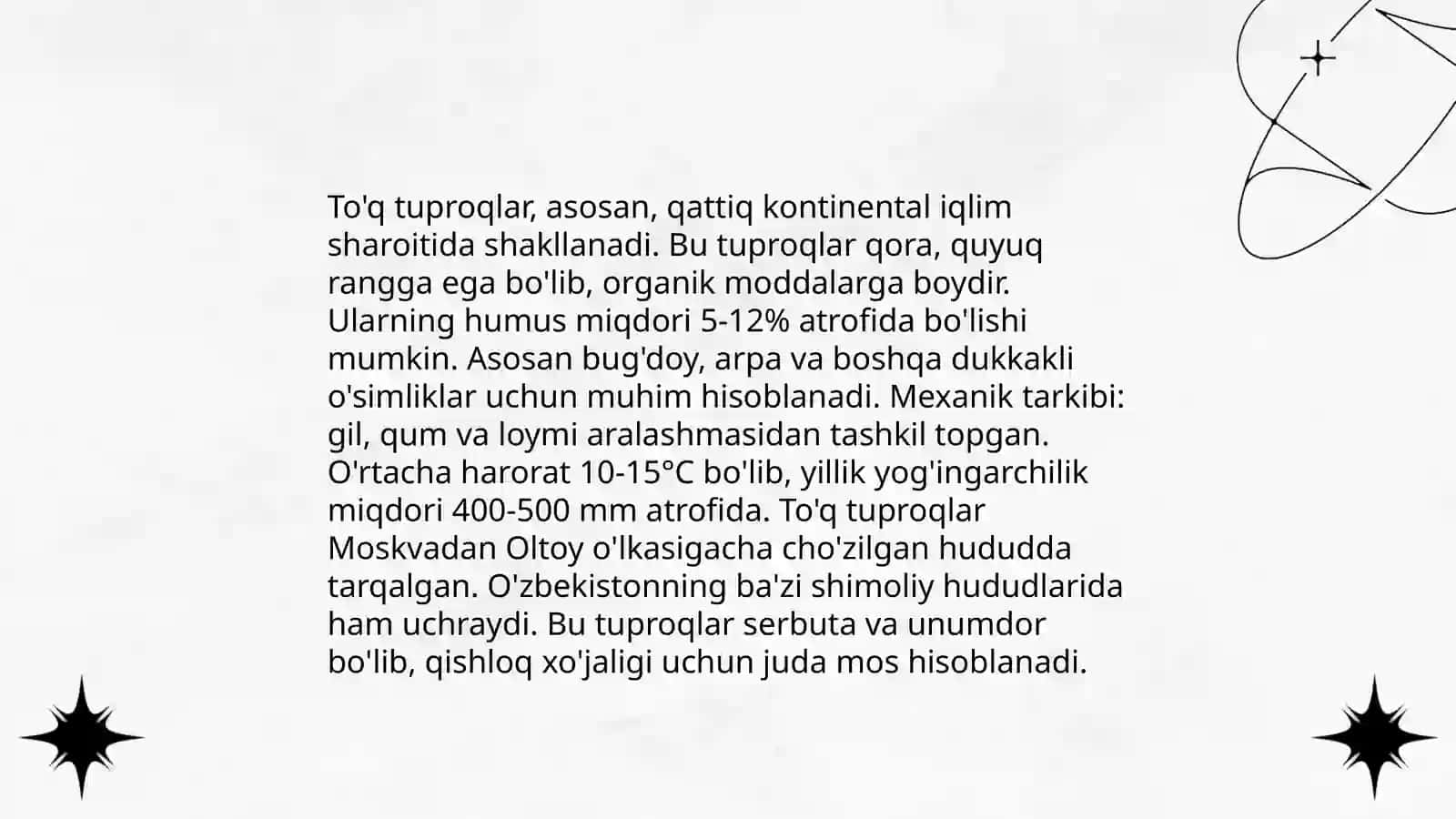 Toq tuproqlar 4