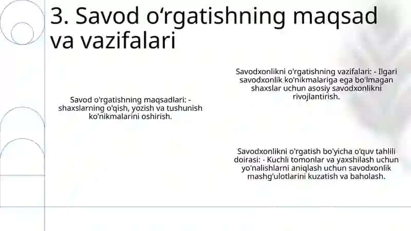 Savod Ōrgatish Tayyorlov Davri Ōqish Va Yozuv Darslarini Kuzatish Va Tahlil Qilish 4