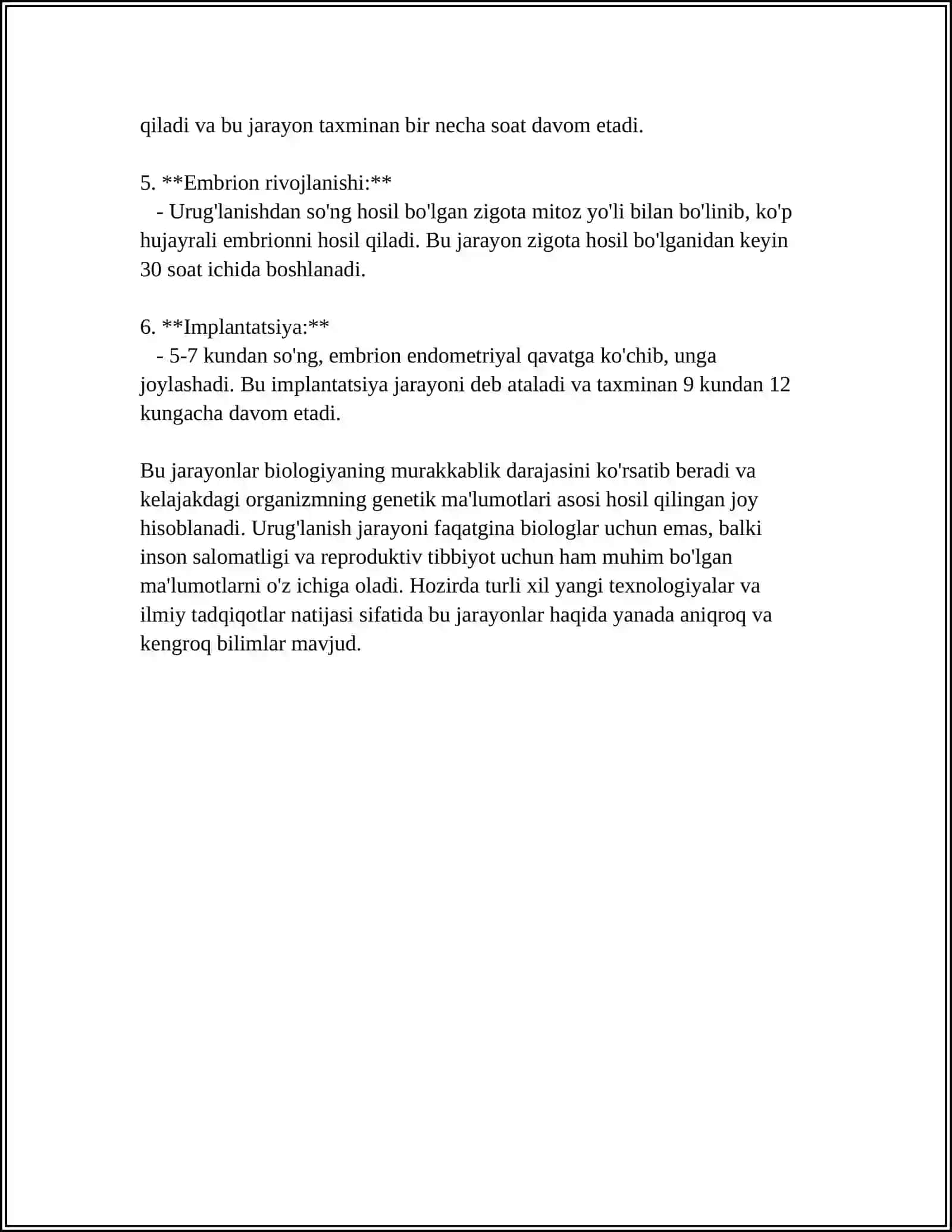 QUSHLARNING EMBRIONAL TARAQQIY ETISHI 4