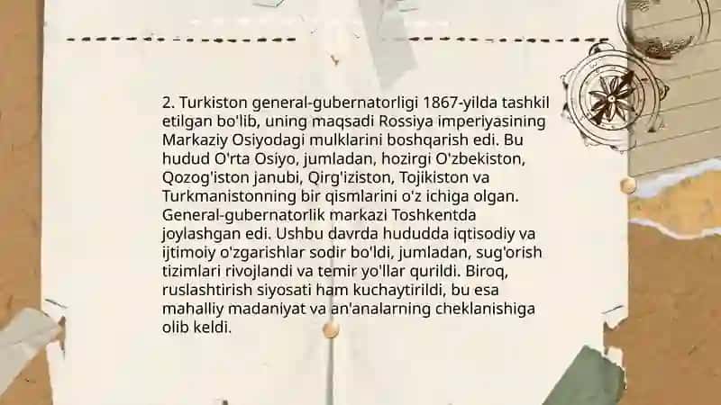 Turkistonda milliy ozodlik harakatlarining boshlanishi va uning sabablari 4