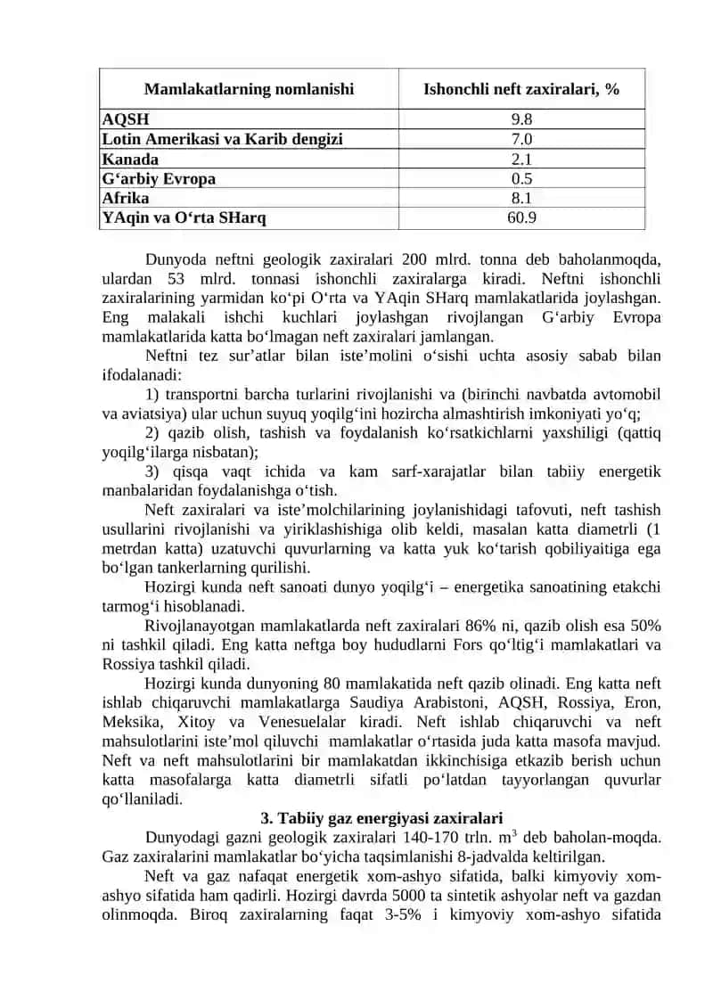 Ko‘mir energiyasi zaxiralari 4