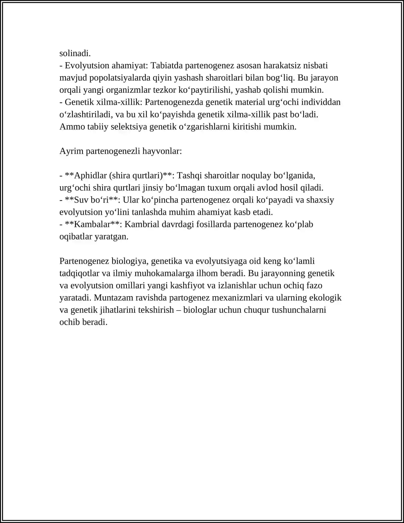 PARTENOGEZ VA UNING TURLARI 4