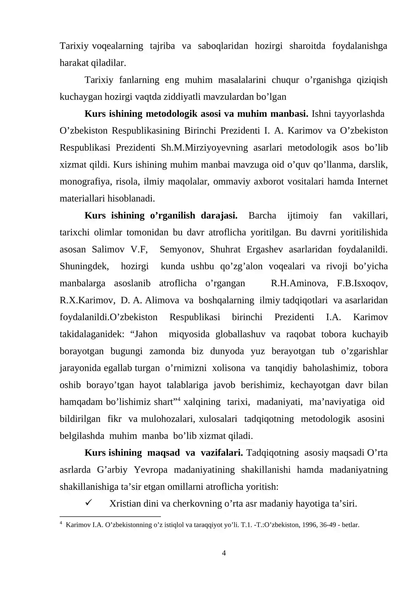 G’arbiy Yevropa o’rta asrlar madaniyati 4