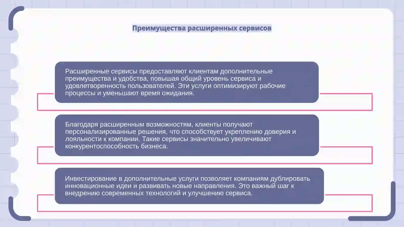 Дополнительные услуги 4