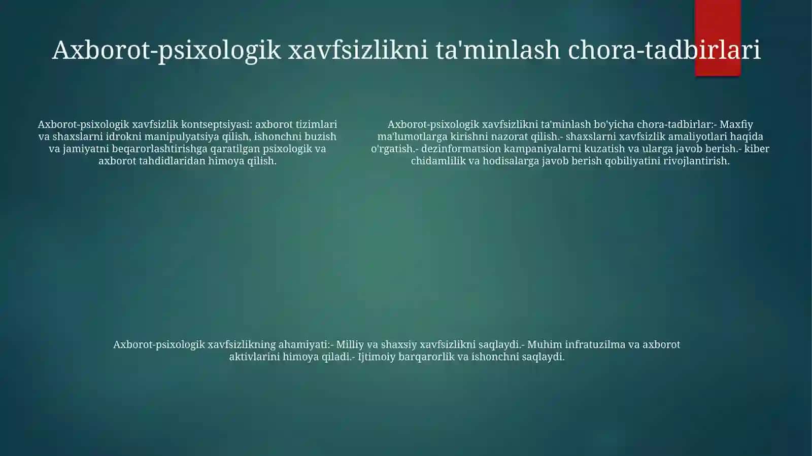 Axborotli-Psixologik Xavfsizlik Tushunchasi 4