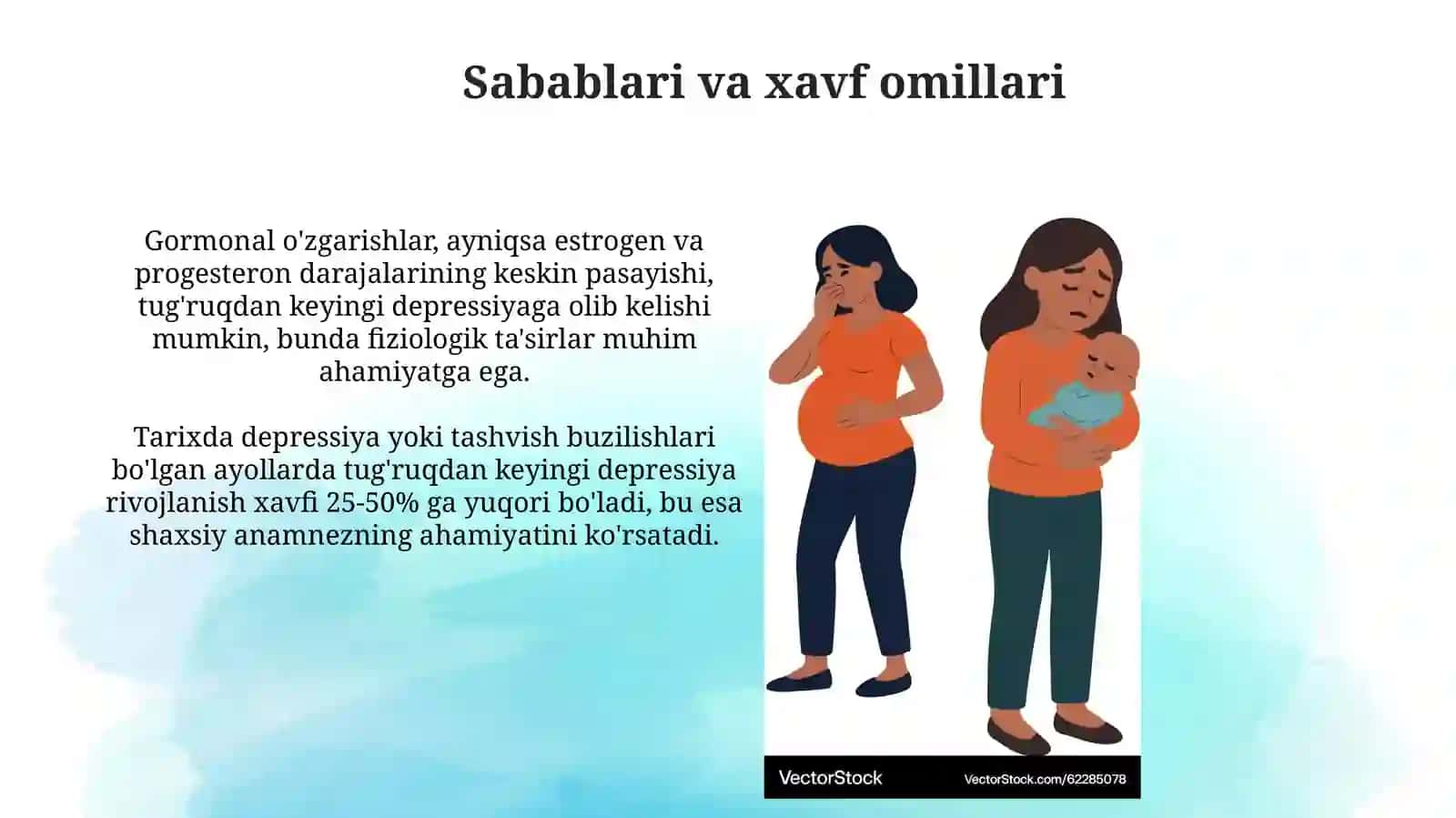 Ayollardagi tugʻruqdan keyingidepressivholat 4