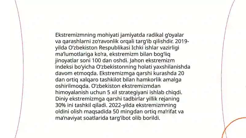 Fundamentalizm va Ekstremizm tushunchalari 4