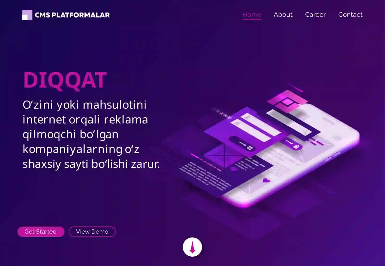 CMS PLATFORMALAR BILAN TANISHISH 4