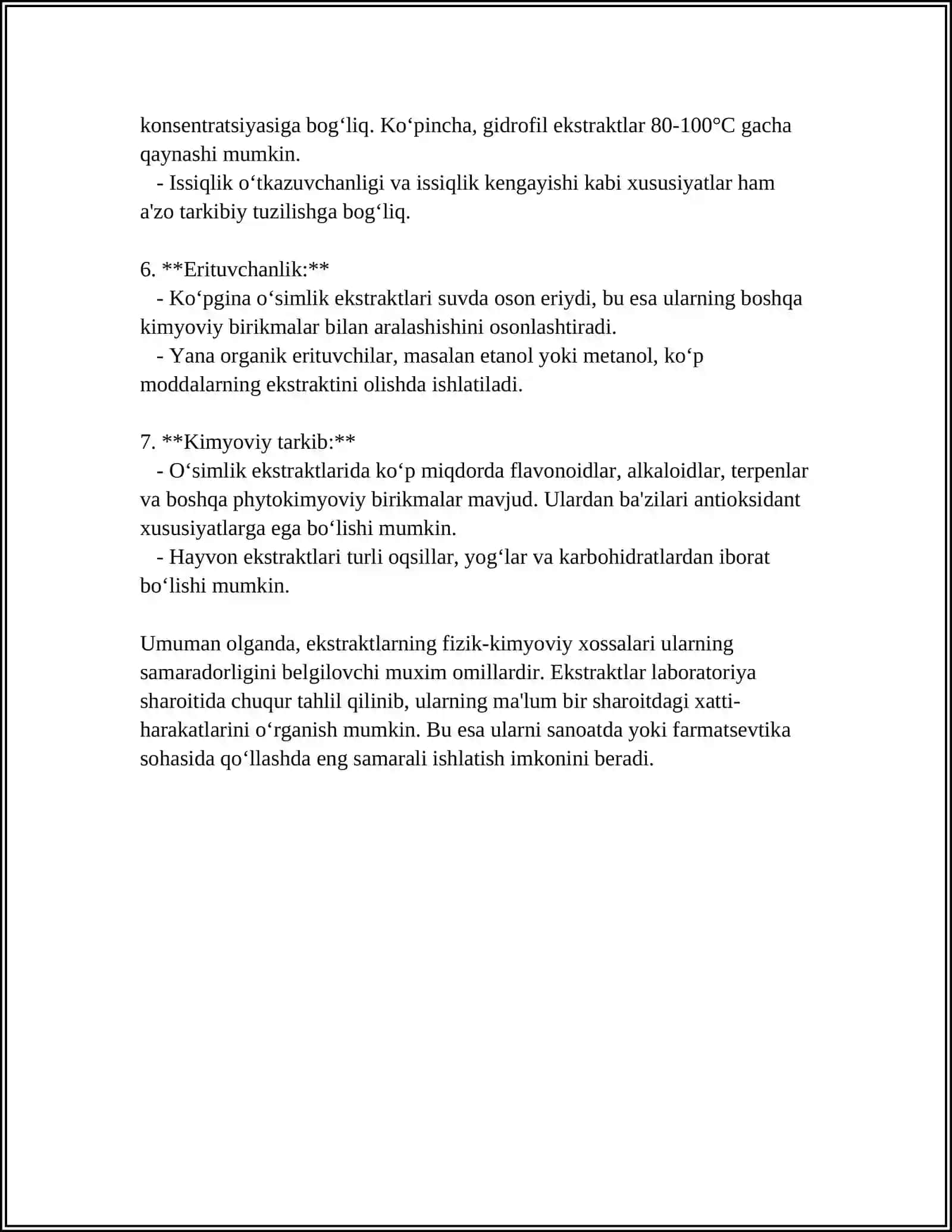 Tog’jambulning suyuq, chuchukmiyaning quyuq, belladonnaning quruq va bangidevonaning mo'yli ekstraktlarini sifatini baholash 4