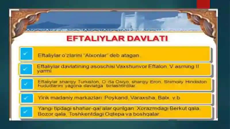 Eftaliylar davri 4