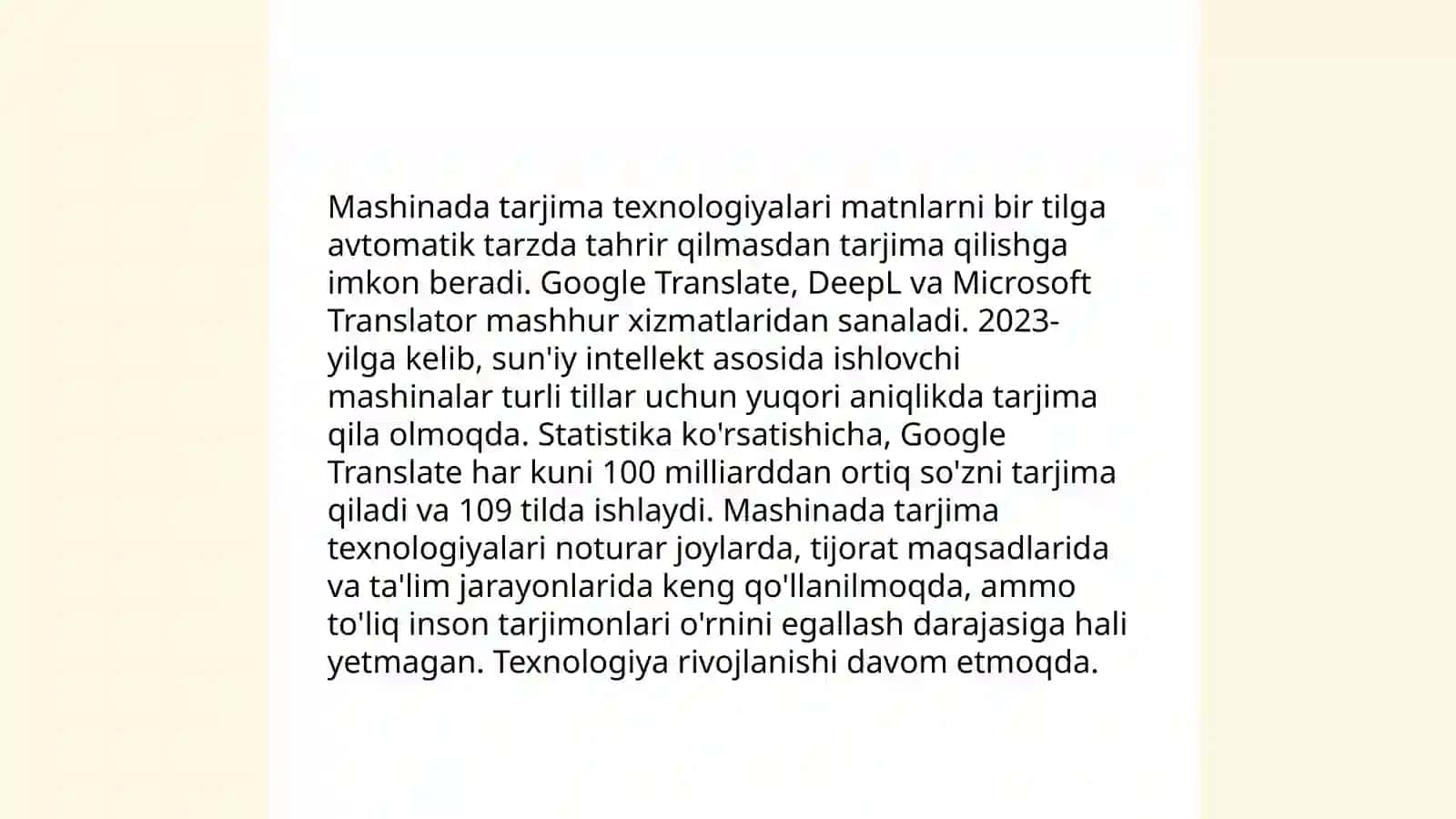 Kompyuter lingvistikasi va tabiiy tilni qayta ishlash 4