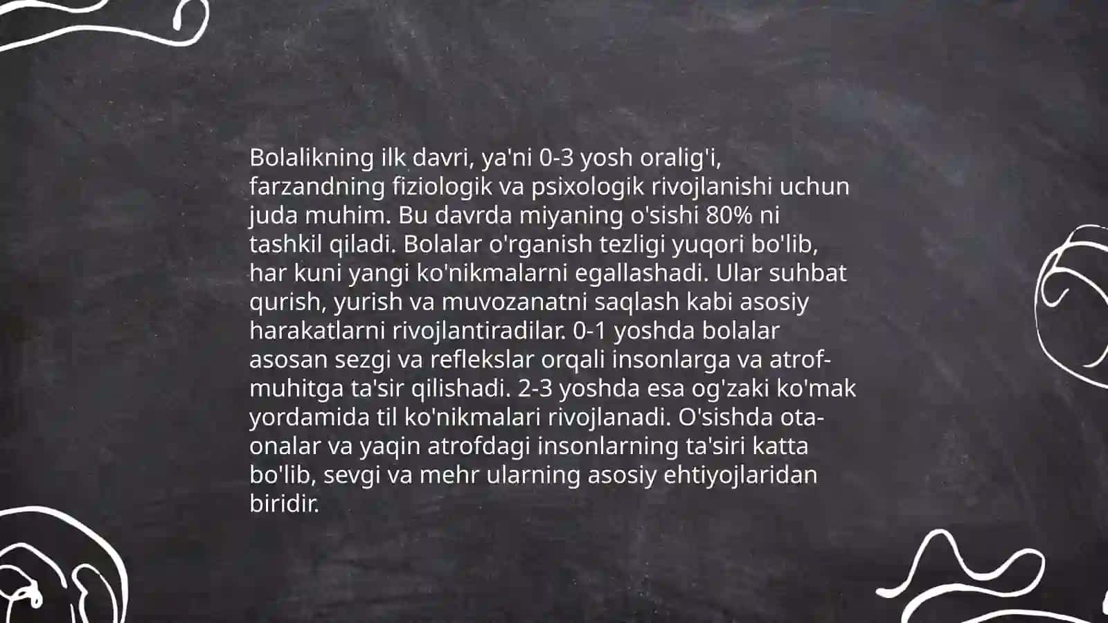 Maktabgacha ta'lim davrida yosh davrlarning oʻziga xos xususiyatlari 4