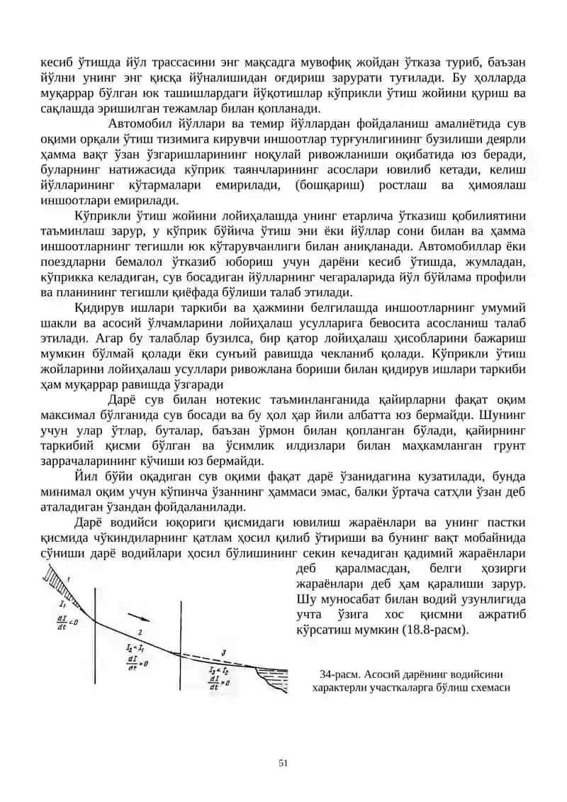 КЎПРИКЛИ ЎТИШ ЖОЙЛАРИ ТЎҒРИСИДА УМУМИЙ МАЪЛУМОТЛАР 4