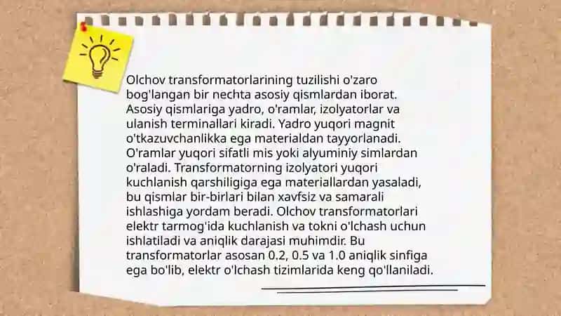 Olchov transformatorlari 4